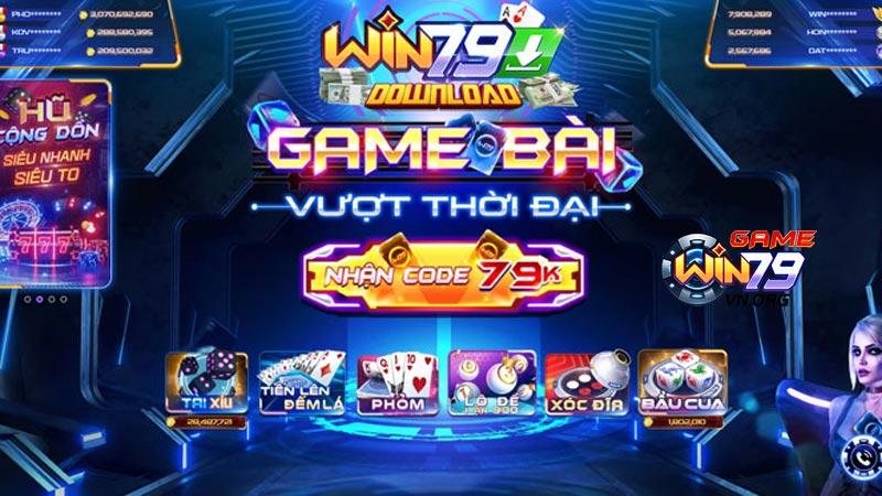 Win79 – Cổng game đa dạng game bài chất lượng cao